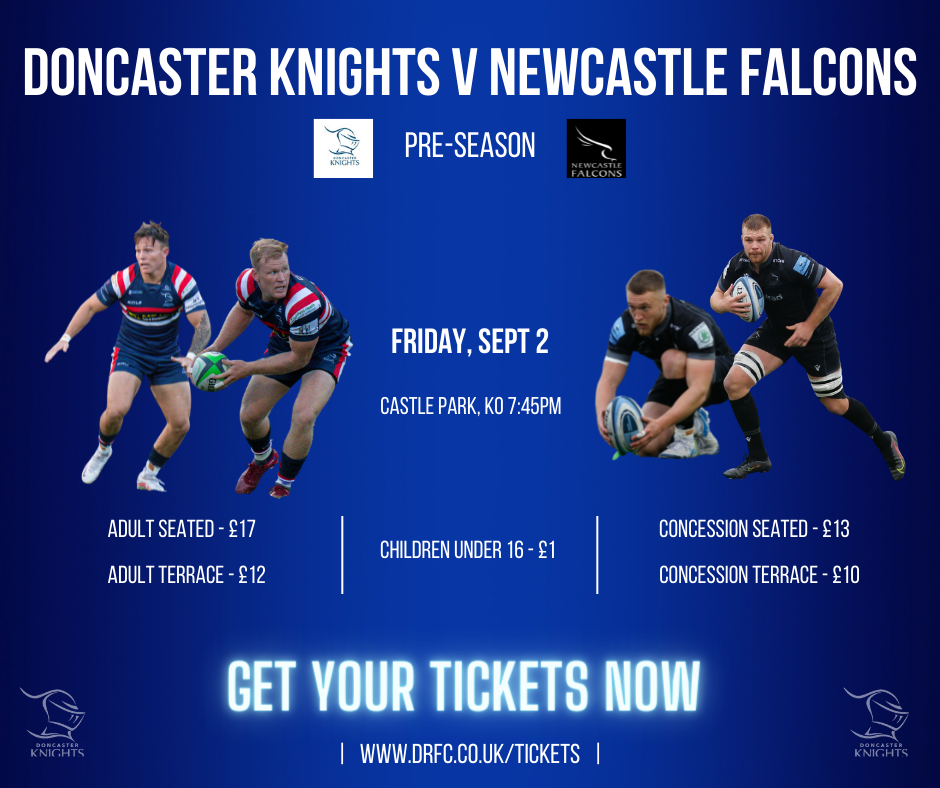 Update to 2023-24 season tickets - Newcastle Falcons